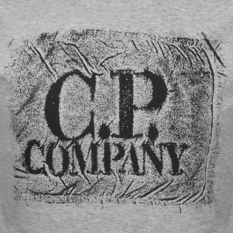 Alternative Image for ProductCP Company Logo T Shirt Grey3